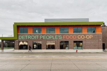 Detroit People's Food Co-op storefront